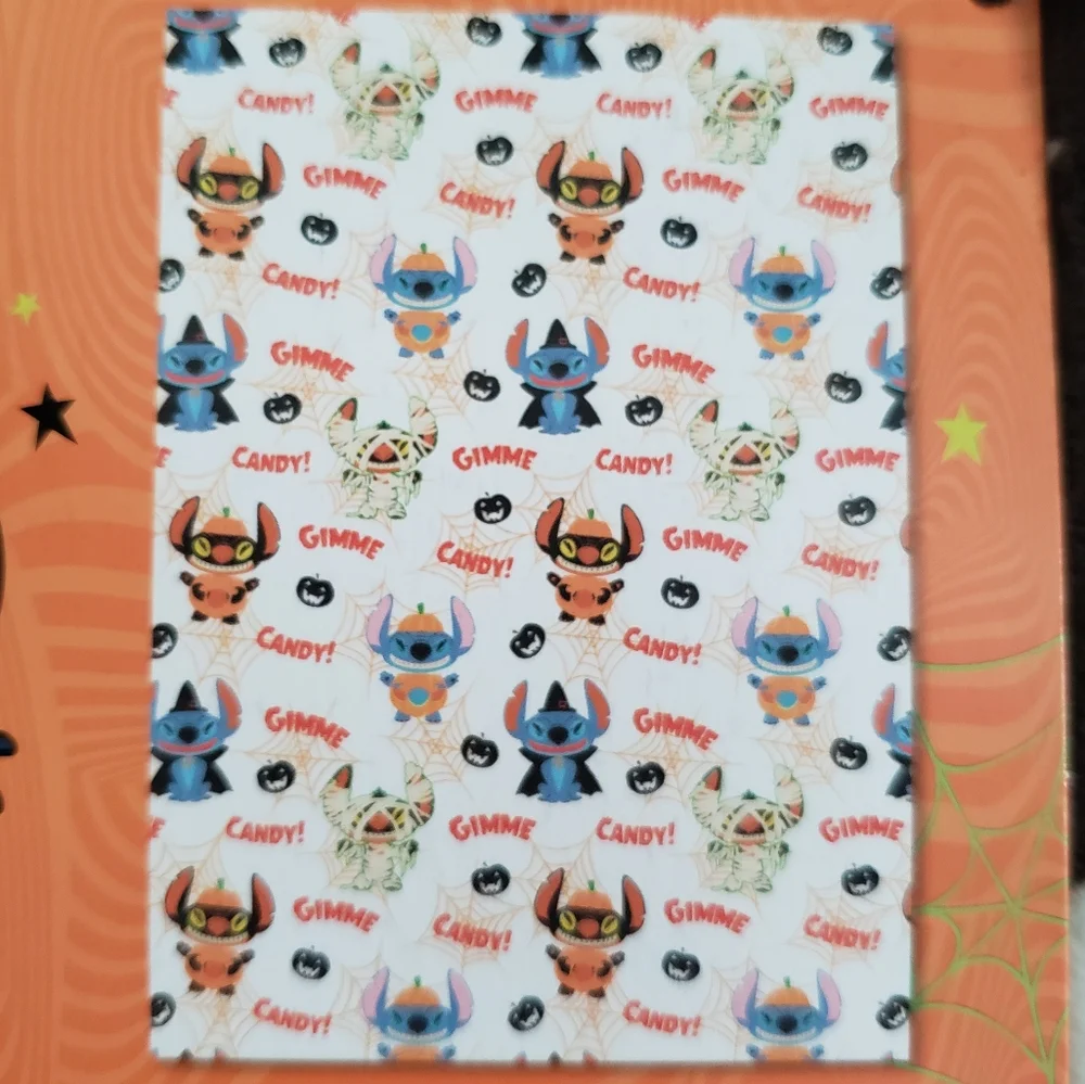Disney Stitch Gimmie Candy Halloween Plush Blanket 50x70 NWT